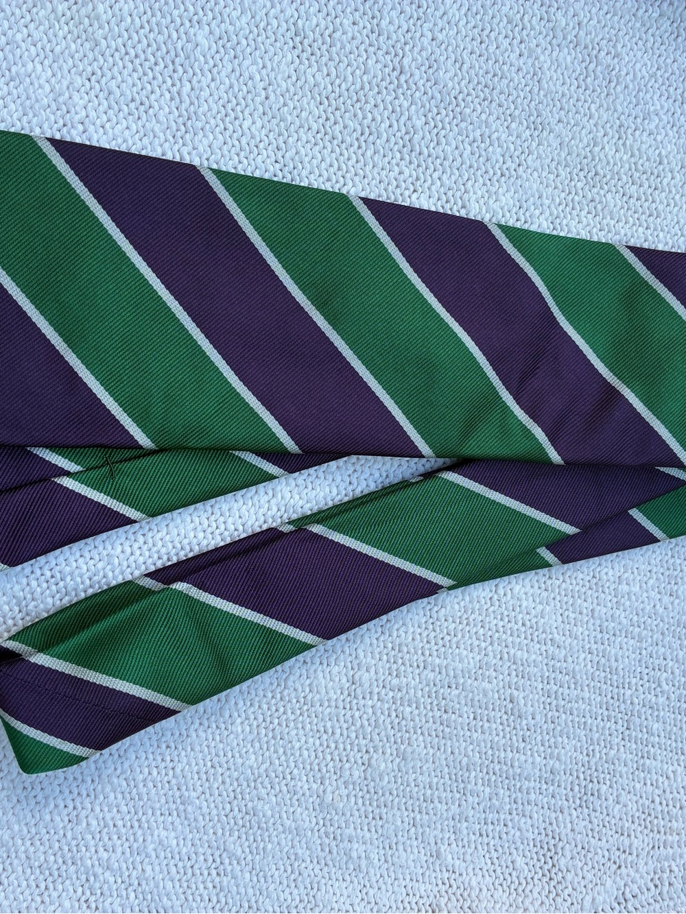 Polo Ralph Lauren Silk necktie tennis championships Wimbledon Commemorative tie - Picture 4 of 9